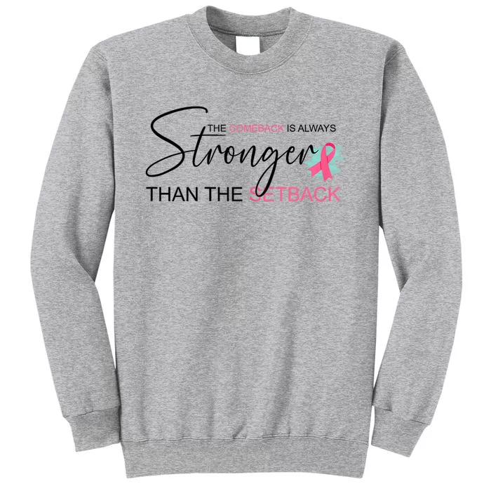 The Comeback Is Always Stronger Than The Setback Sweatshirt