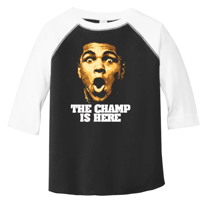 The Champ Is Here Toddler Fine Jersey T-Shirt