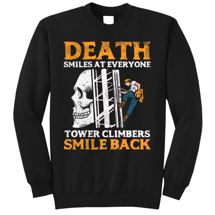 Tower Climber, Industrial Climber Sweatshirt