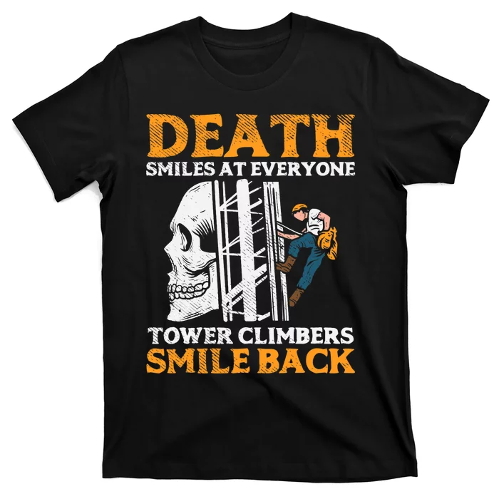 Tower Climber, Industrial Climber T-Shirt