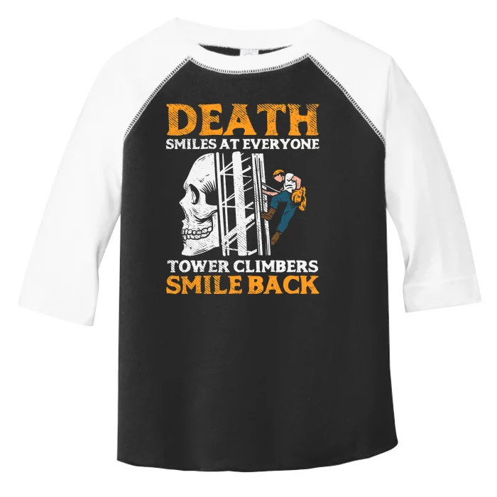 Tower Climber, Industrial Climber Toddler Fine Jersey T-Shirt