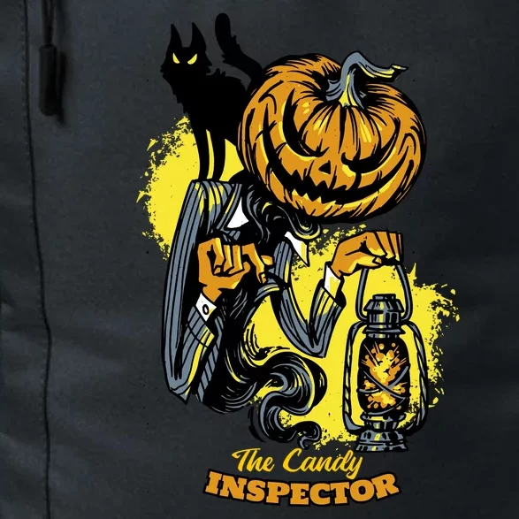 The Candy Inspector Funny Halloween Daily Commute Backpack