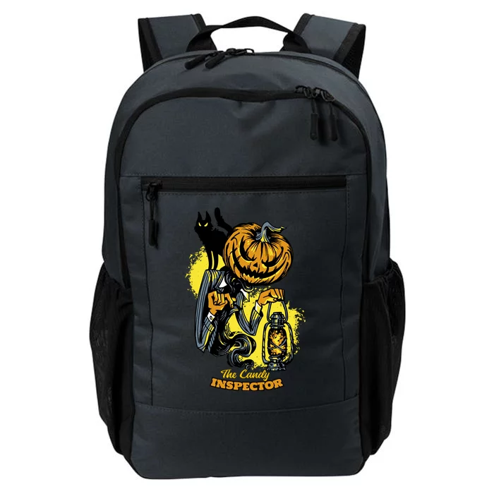 The Candy Inspector Funny Halloween Daily Commute Backpack