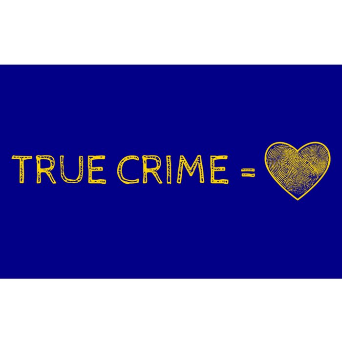 True Crime Is Love Podcast Junkie Fan Be Weird Be Rude Stay Gift Bumper Sticker