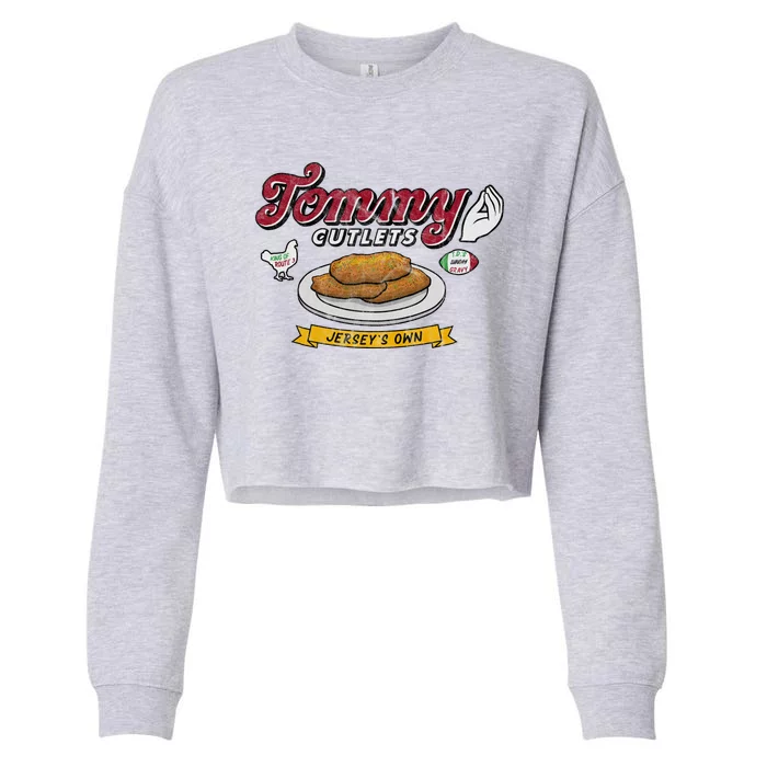 Tommy Cutlets Italian Hand Own Cropped Pullover Crew