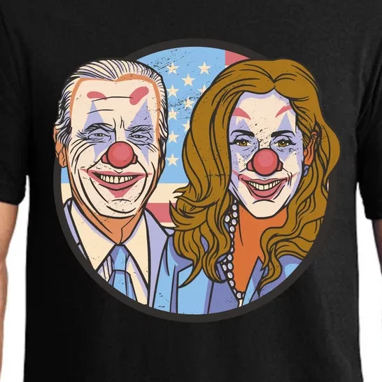 The Clowns Joe Biden Kamala Harris Pajama Set