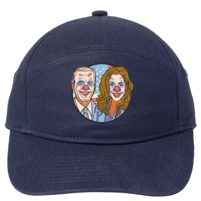 The Clowns Joe Biden Kamala Harris 7-Panel Snapback Hat