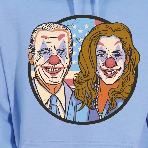 The Clowns Joe Biden Kamala Harris Unisex Surf Hoodie