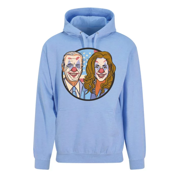 The Clowns Joe Biden Kamala Harris Unisex Surf Hoodie