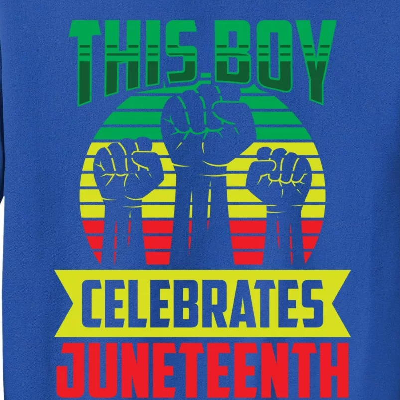 This Celebrates Juneteenth 1865 African Black American Gift Tall Sweatshirt