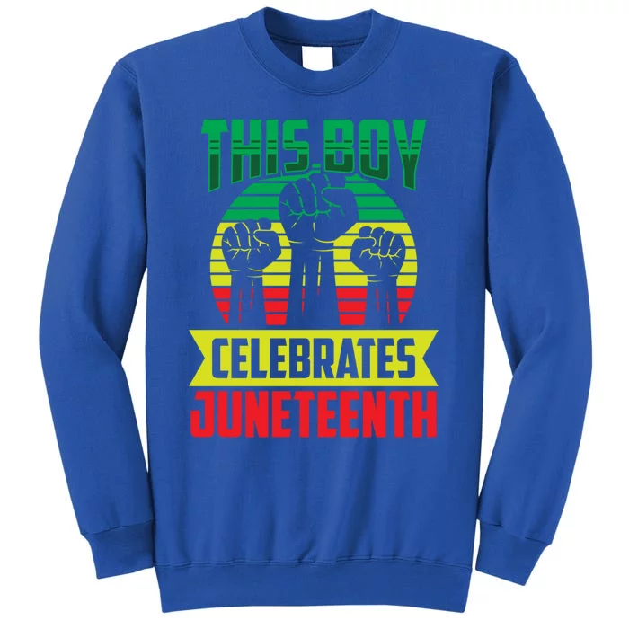 This Celebrates Juneteenth 1865 African Black American Gift Tall Sweatshirt