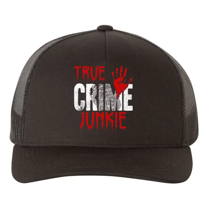 True C.R.I.M.E J.U.N.K.I.E Yupoong Adult 5-Panel Trucker Hat