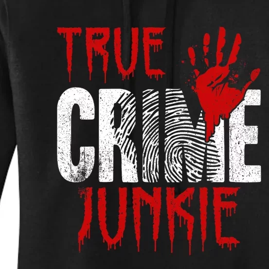 True C.R.I.M.E J.U.N.K.I.E Women's Pullover Hoodie