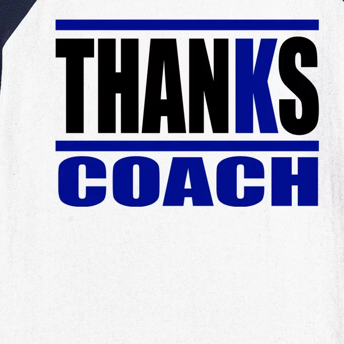 Thanks Coach K Basketball Baseball Sleeve Shirt