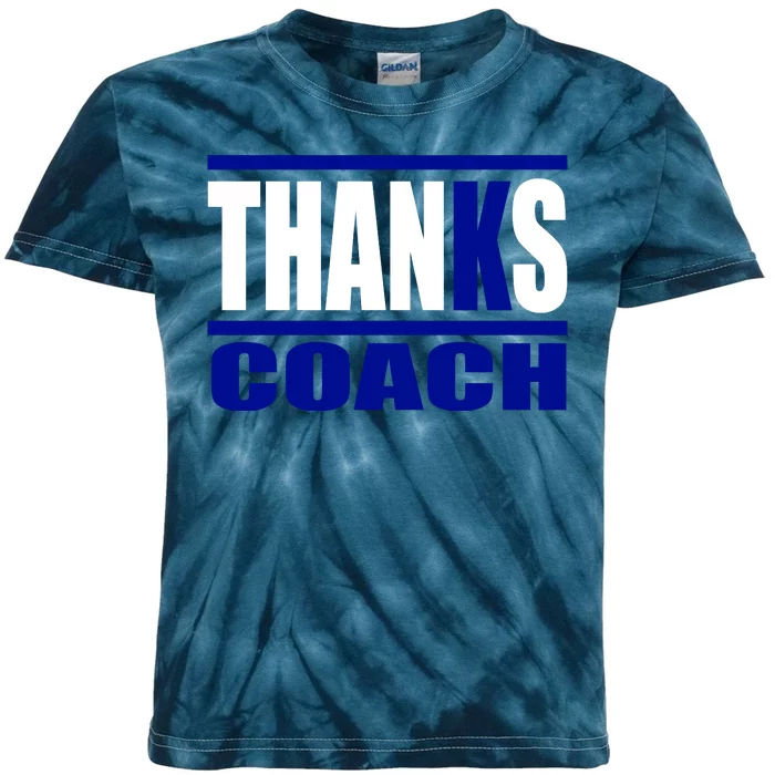 Thanks Coach K Basketball Kids Tie-Dye T-Shirt