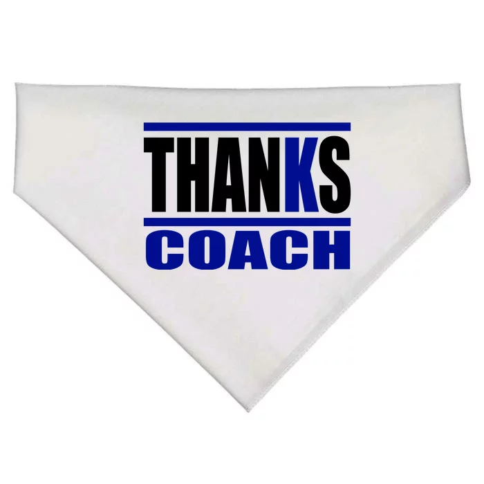 Thanks Coach K Basketball USA-Made Doggie Bandana