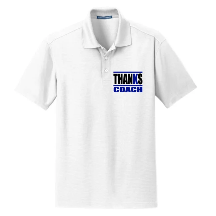 Thanks Coach K Basketball Dry Zone Grid Performance Polo