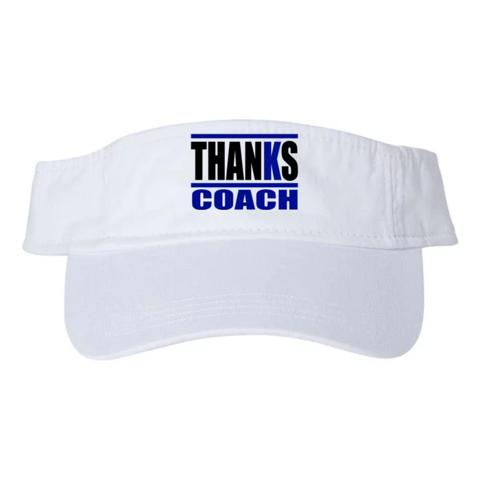 Thanks Coach K Basketball Valucap Bio-Washed Visor