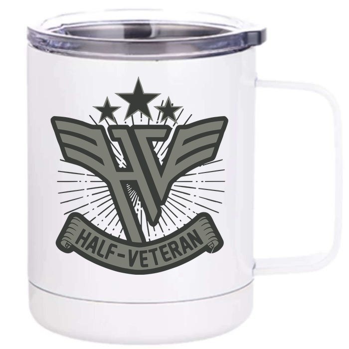 The Connextion Kat Timpf Half Veteran Front & Back 12oz Stainless Steel Tumbler Cup