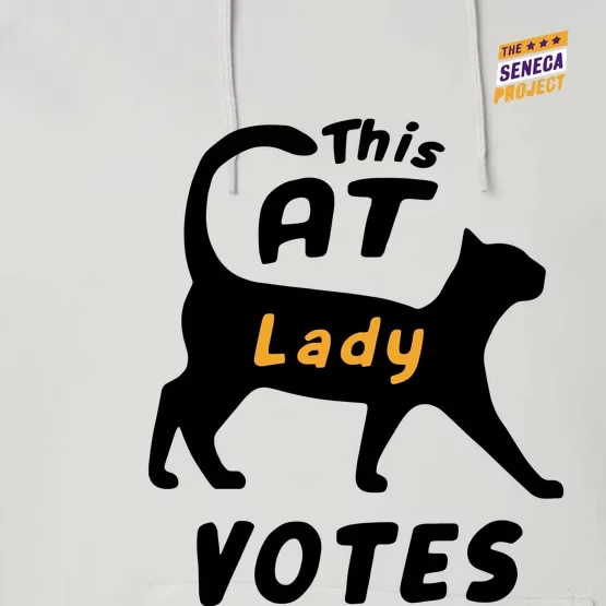 This Cat Lady Votes Performance Fleece Hoodie