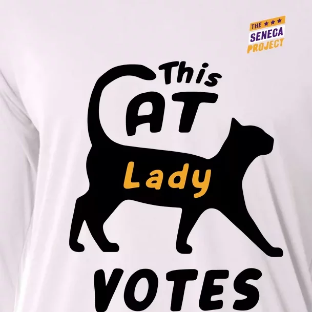 This Cat Lady Votes Cooling Performance Long Sleeve Crew