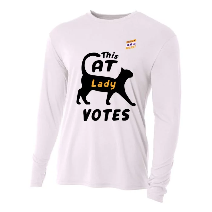 This Cat Lady Votes Cooling Performance Long Sleeve Crew