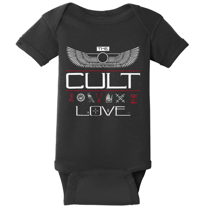 The Cult Love Symbols Baby Bodysuit