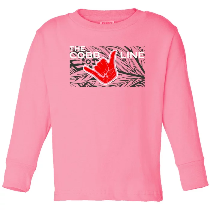 The Cobb Line Toddler Long Sleeve Shirt