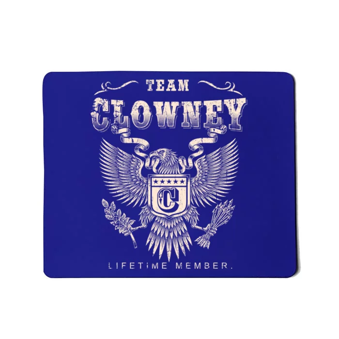 Team Clowney Lifetime Member Clowney Name Gift Mousepad