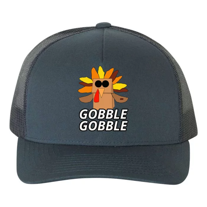 Thanksgiving Cute Lil Turkey Thanksgiving Yupoong Adult 5-Panel Trucker Hat