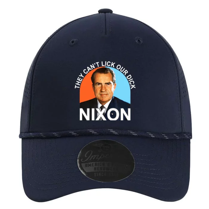 They Cant Lick Our Dick President Richard Milhous Nixon Performance The Dyno Cap