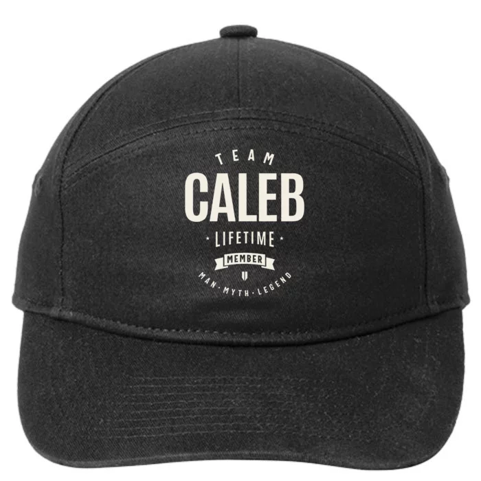 Team Caleb Lifetime Member 7-Panel Snapback Hat