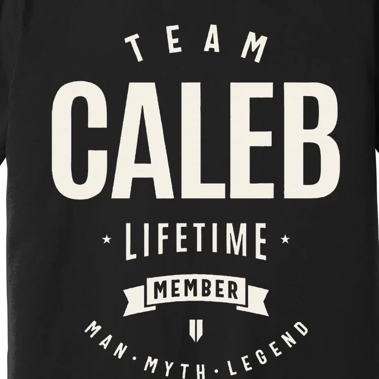 Team Caleb Lifetime Member Premium T-Shirt