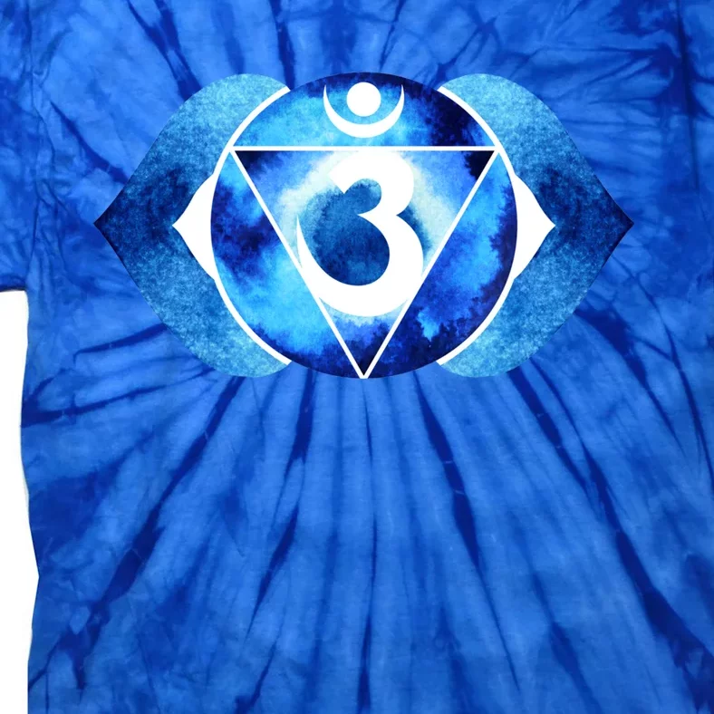 Throat Chakra Lotus Dala Yoga Namaste Cute Gift Tie-Dye T-Shirt