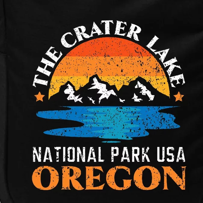 The Crater Lake National Park Usa Oregon America Impact Tech Backpack