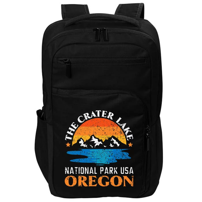 The Crater Lake National Park Usa Oregon America Impact Tech Backpack