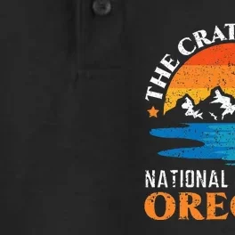 The Crater Lake National Park Usa Oregon America Dry Zone Grid Performance Polo