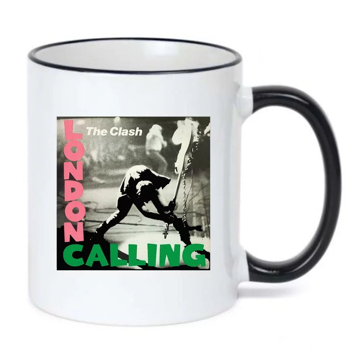 The C.L.A.S.H London Calling Black Color Changing Mug