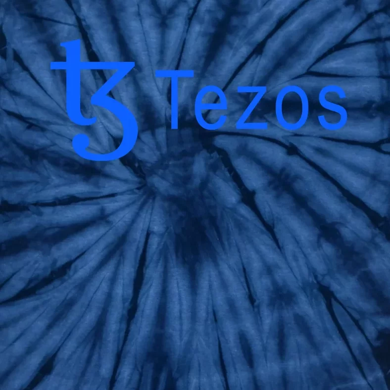 Tezos Cryptocurrency Logo Tie-Dye T-Shirt