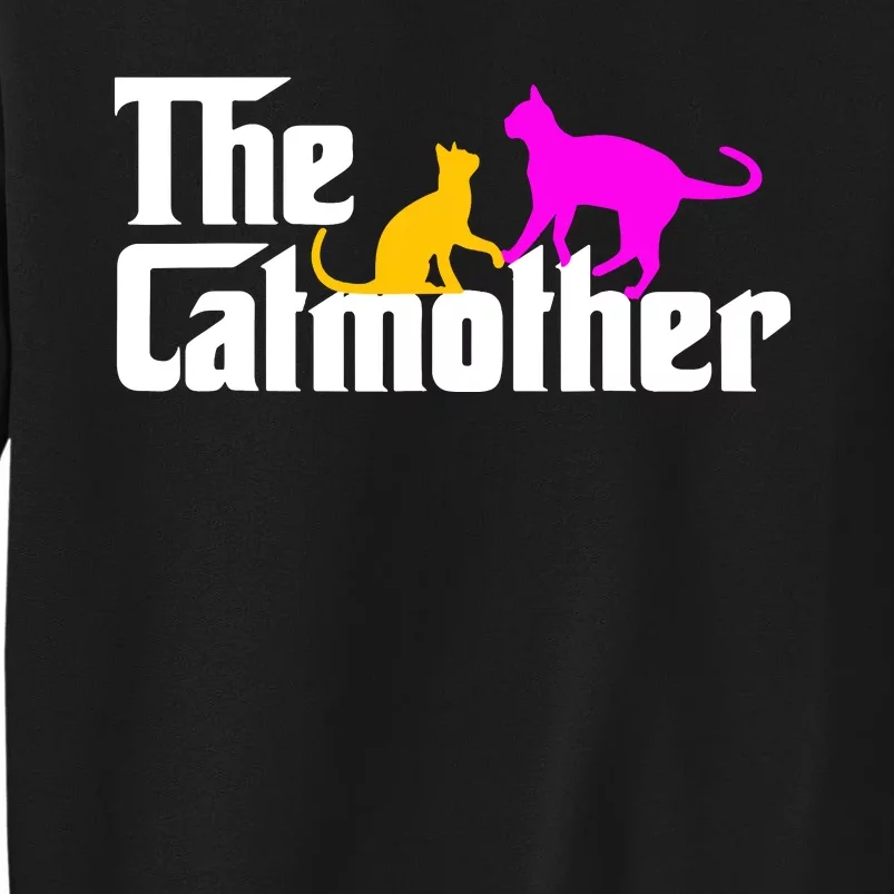 The Cat Mother Mothers Day Cat Owner Cat Mom Gifts Tall Sweatshirt