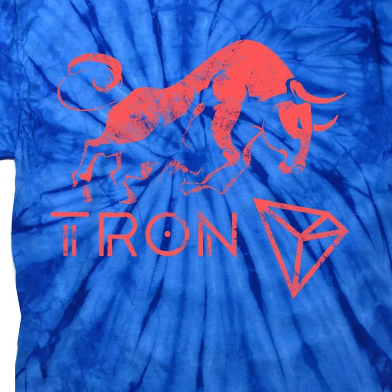 Tron Crypto Millionaire Bullrun Hodl Trx Token To The Moon! Gift Tie-Dye T-Shirt