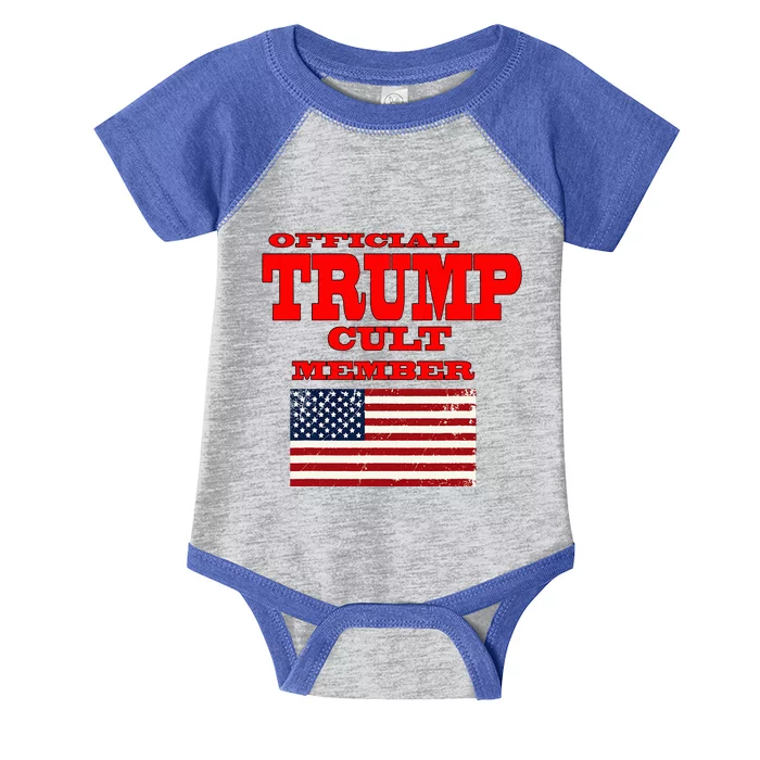 Trump Cult Member Infant Baby Jersey Bodysuit