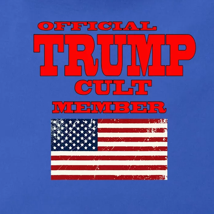 Trump Cult Member Zip Tote Bag