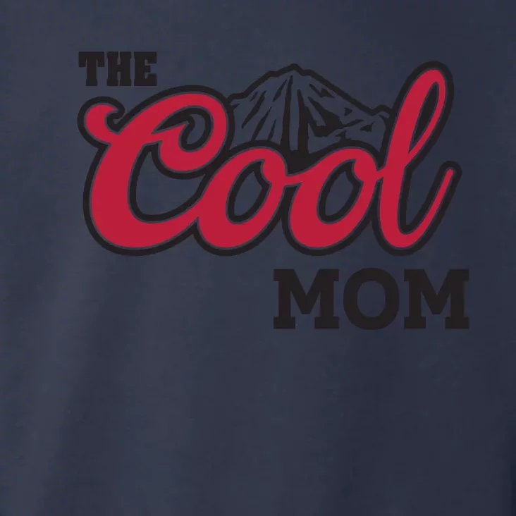 The Cool Mom Mothers Day Gift Funny Cool Mom Toddler Hoodie