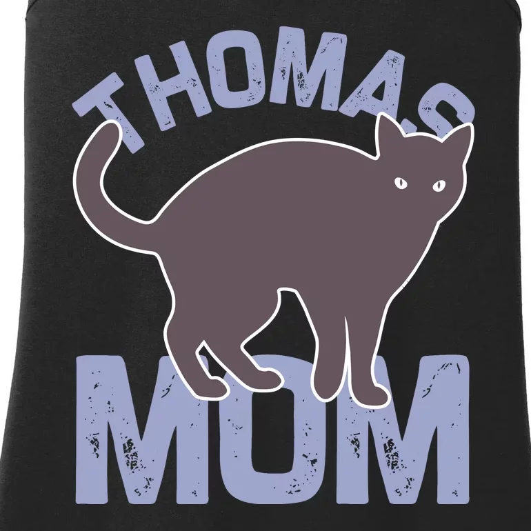 Thomas Cat Mom Ladies Essential Tank