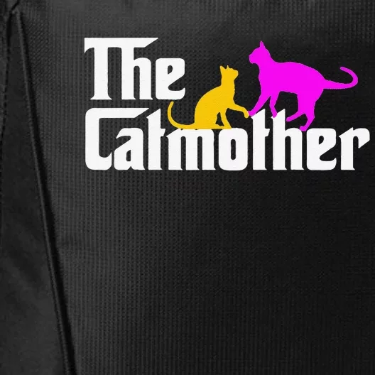 The Cat Mother Mother's Day Cat Owner Cat Mom Gifts City Backpack