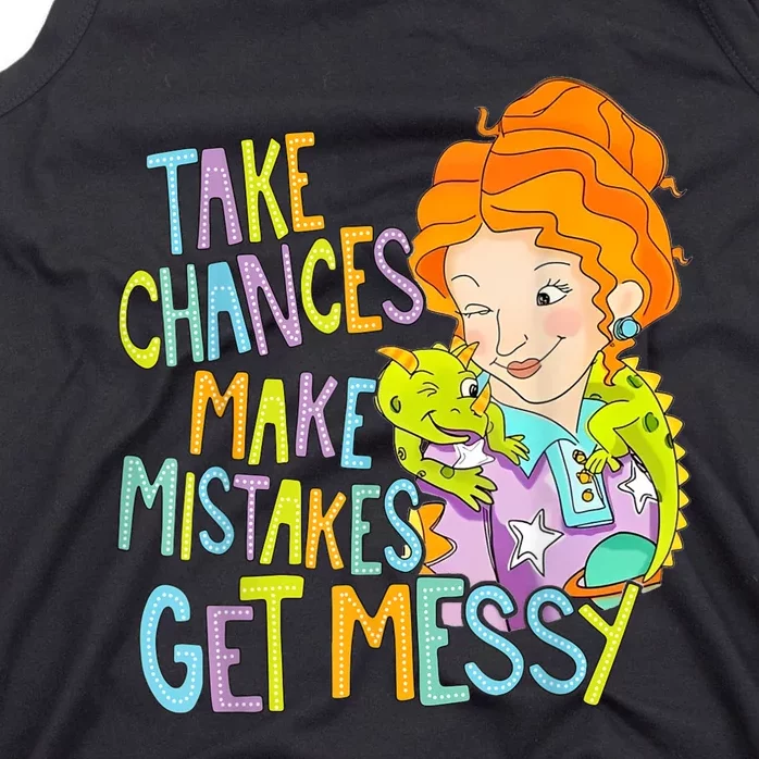 Take Chances Make Mistakes Get Messy Beauty Teacher Tank Top