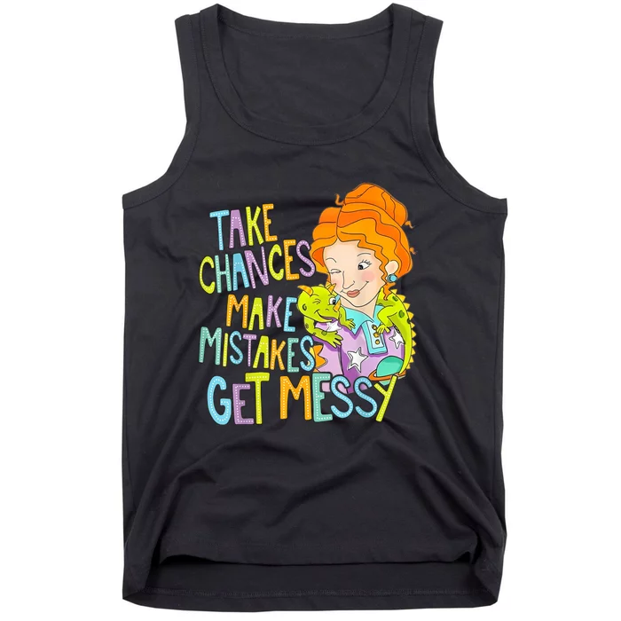 Take Chances Make Mistakes Get Messy Beauty Teacher Tank Top