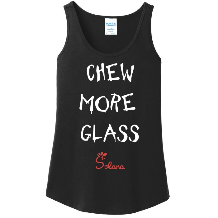 The Candy Machine Chew More Glass Ladies Essential Tank