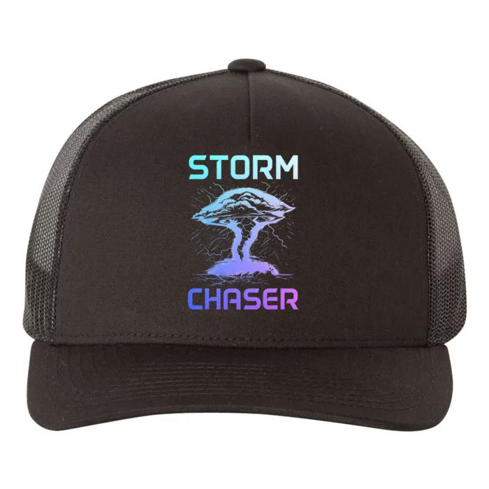 Tornado Chaser Meteorologist Storm Chasing Meteorology Yupoong Adult 5-Panel Trucker Hat